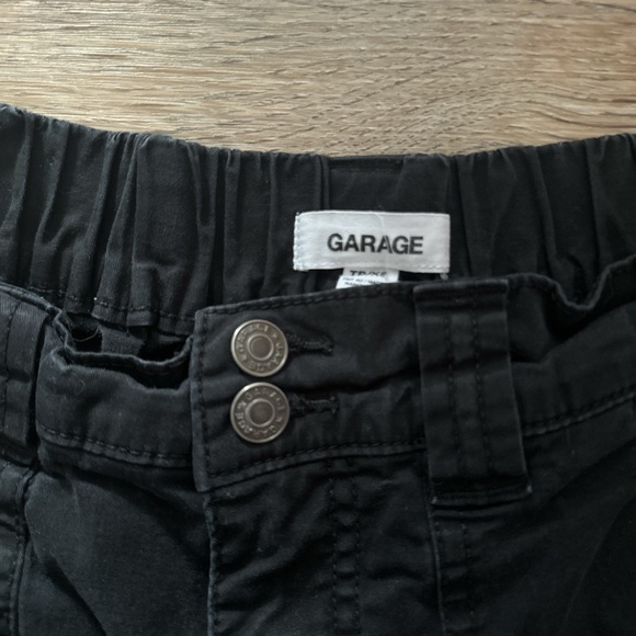 Black XS Garage Cargo Pants - Picture 2 of 3